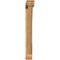 Ekena Millwork Traditional Traditional Smooth Bracket w/ Offset Brace, Western Red Cedar, 5 1/2"W x 46"D x 46"H BKT0604X46X46TRA01SWR - alternate 4
